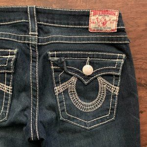 RARE True Religion Joey big T thick horseshoe !!
